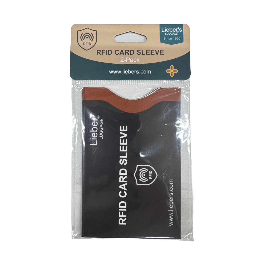 Lieber's Luggage® 2-Pack RFID Blocking Credit Card Sleeves