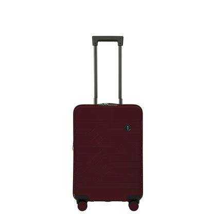 Bric's Ulisse 21" Carry-On Hardside Expandable Spinner Merlot
