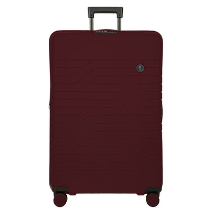 Bric's Ulisse 30" Large Checked Hardsided Expandable Spinner Merlot