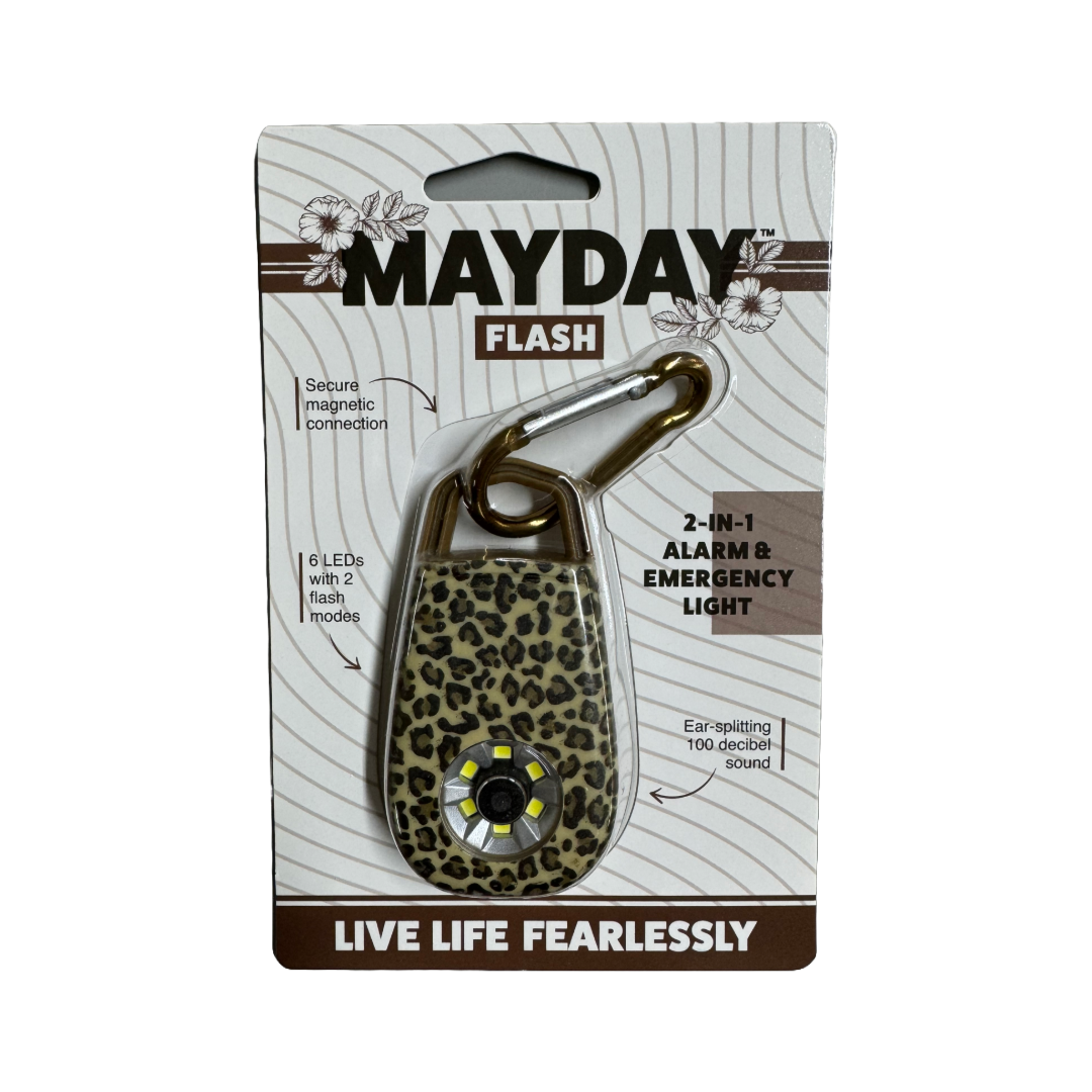 Mayday Ultra Flash 2-in-1 Alarm & Emergency Light With Carabiner Clip