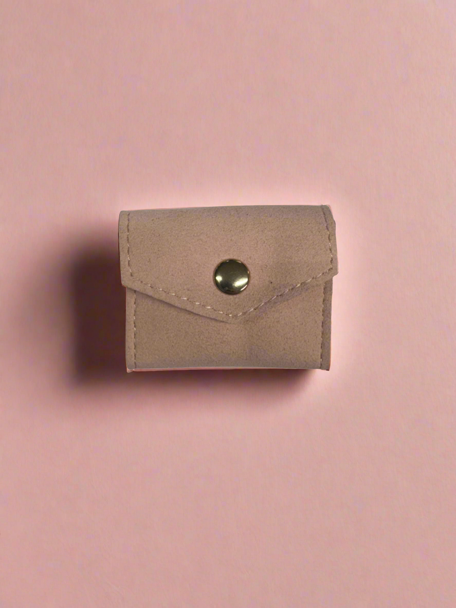 Travel Jewelry Mini Organization Envelope Pink