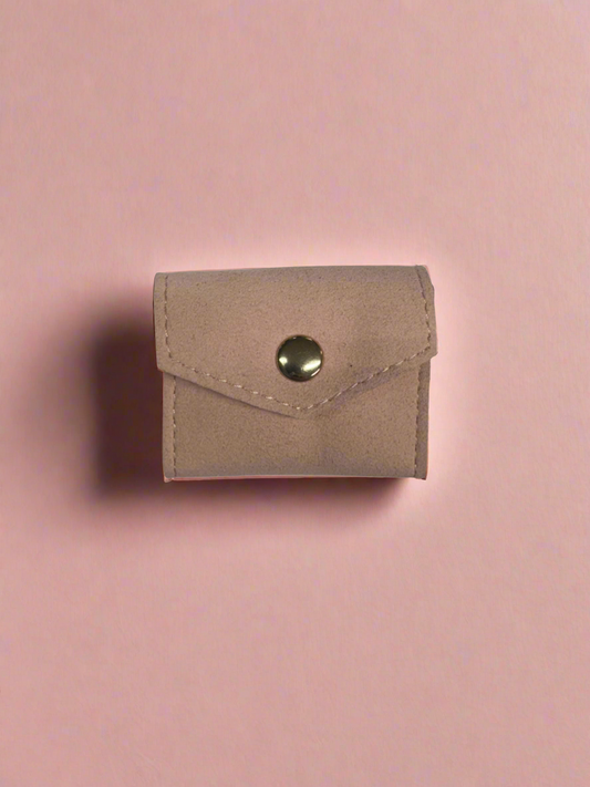 Travel Jewelry Mini Organization Envelope Pink