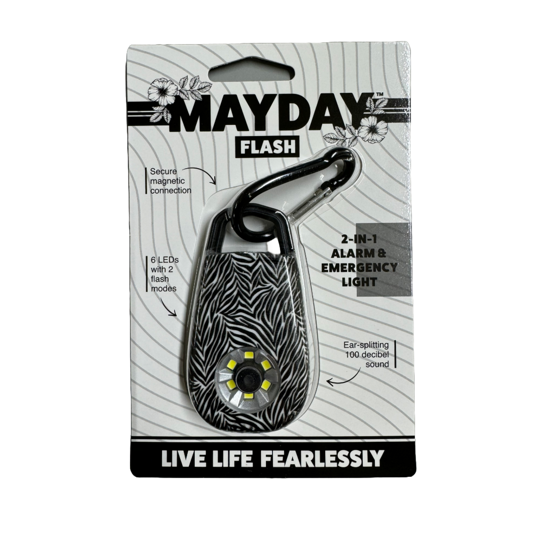 Mayday Ultra Flash 2-in-1 Alarm & Emergency Light With Carabiner Clip