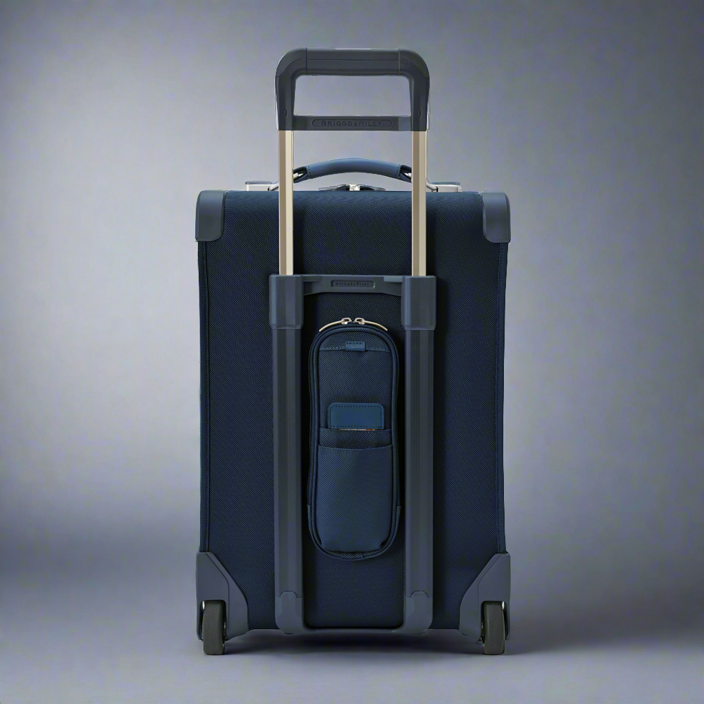 Briggs & Riley Baseline 22” Essential Softside 2-Wheel Carry-On with Suiter (Free Monogram)- BLU122CX