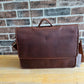 ili New York Leather Flap Briefcase