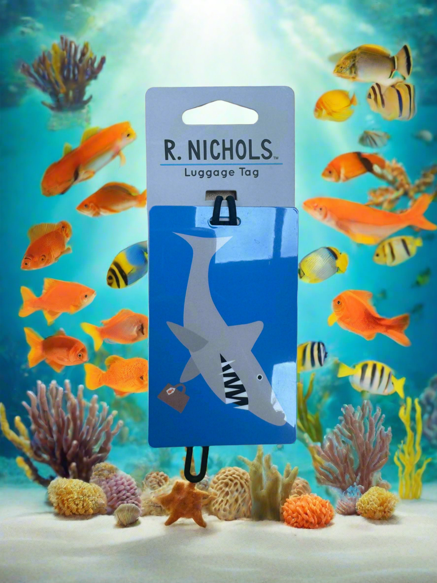 R. NICHOLS Placard Luggage Tag-$5