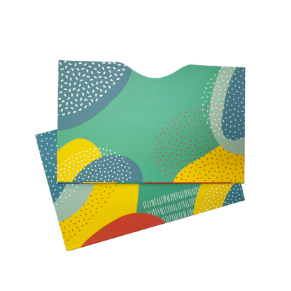 RFID Blocking Credit Card Sleeves (2 Pack)- Abstract Collection