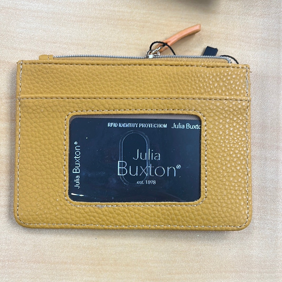 A la venta- Bolsa de monedas con ranura RFID Pik-Me-Up texturizada Julia Buxton