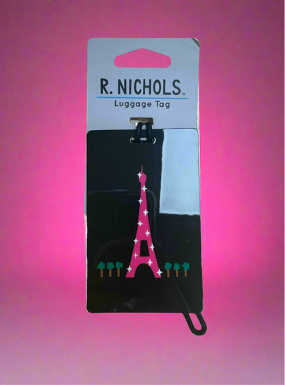 R. NICHOLS Placard Luggage Tag-$5