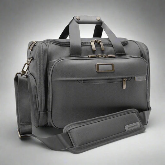 Briggs & Riley Baseline Carry-On Underseat Duffle (Free Monogram)- BL221 Black