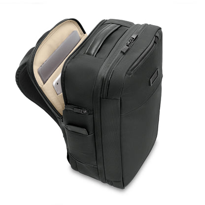 Briggs & Riley Baseline Medium Convertible Backpack with laptop compartment and trolley passthrough