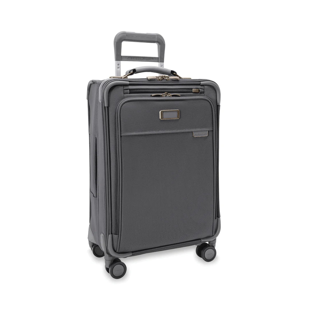 Briggs & Riley Baseline Essential 22" Carry-On Softside Spinner with Suiter (Free Monogram)- BLU122CXSP