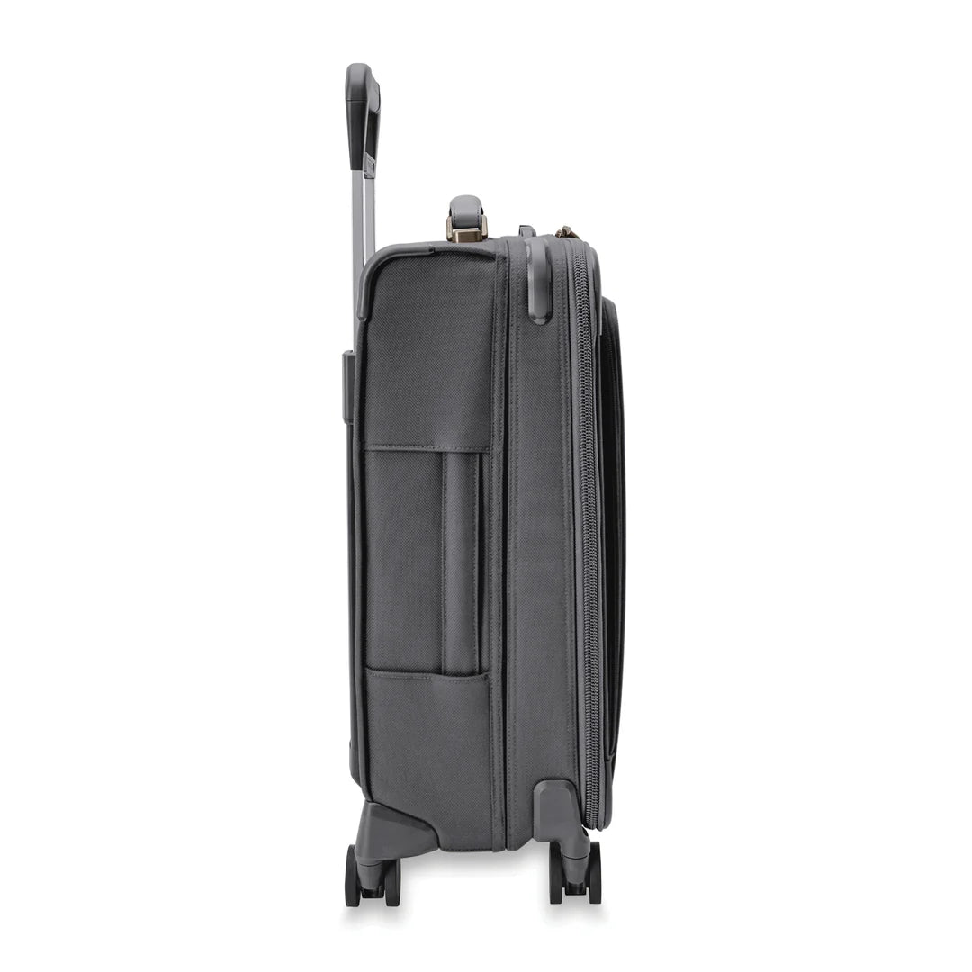 Briggs & Riley Baseline Softside Essential 22" Carry-On Spinner with Suiter- BLU122CXSP