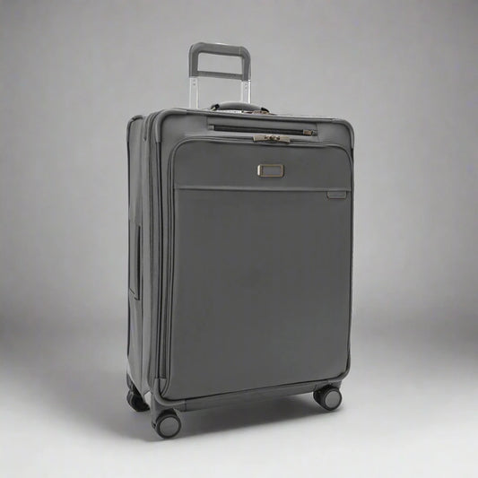 Briggs & Riley Baseline 29” Softside Expandable Spinner with Suiter (Free Monogram)- BLU129CXSP Black