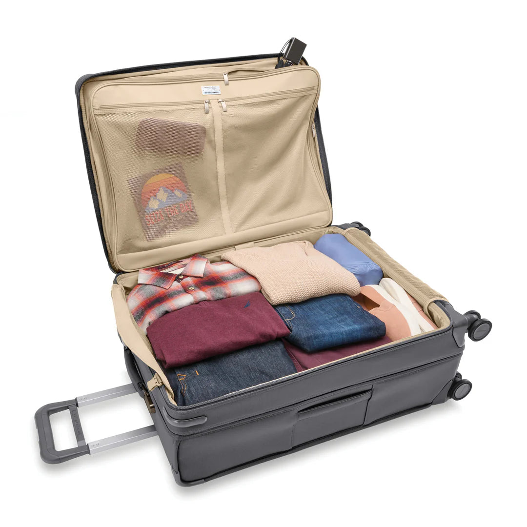 Briggs & Riley Baseline 29” Softside Expandable Spinner with Suiter (Free Monogram)- BLU129CXSP