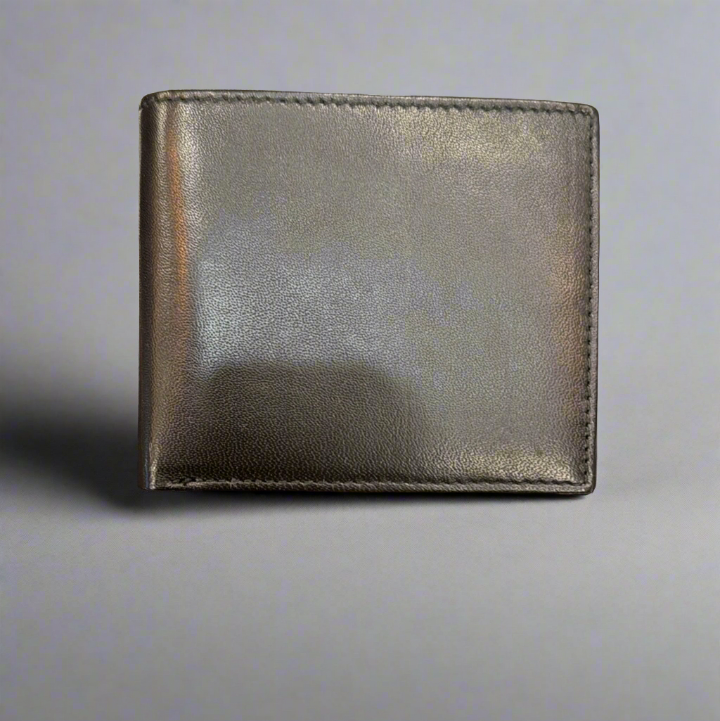 DK Leather RFID Bifold Wallet- $20