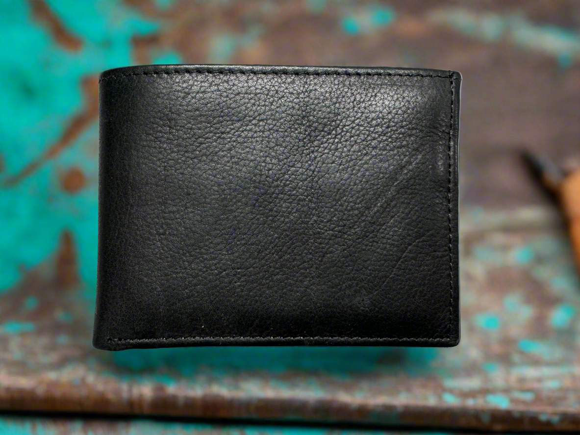 Lieber's Leather Pass Case Wallet with RFID Blocking Card- $55