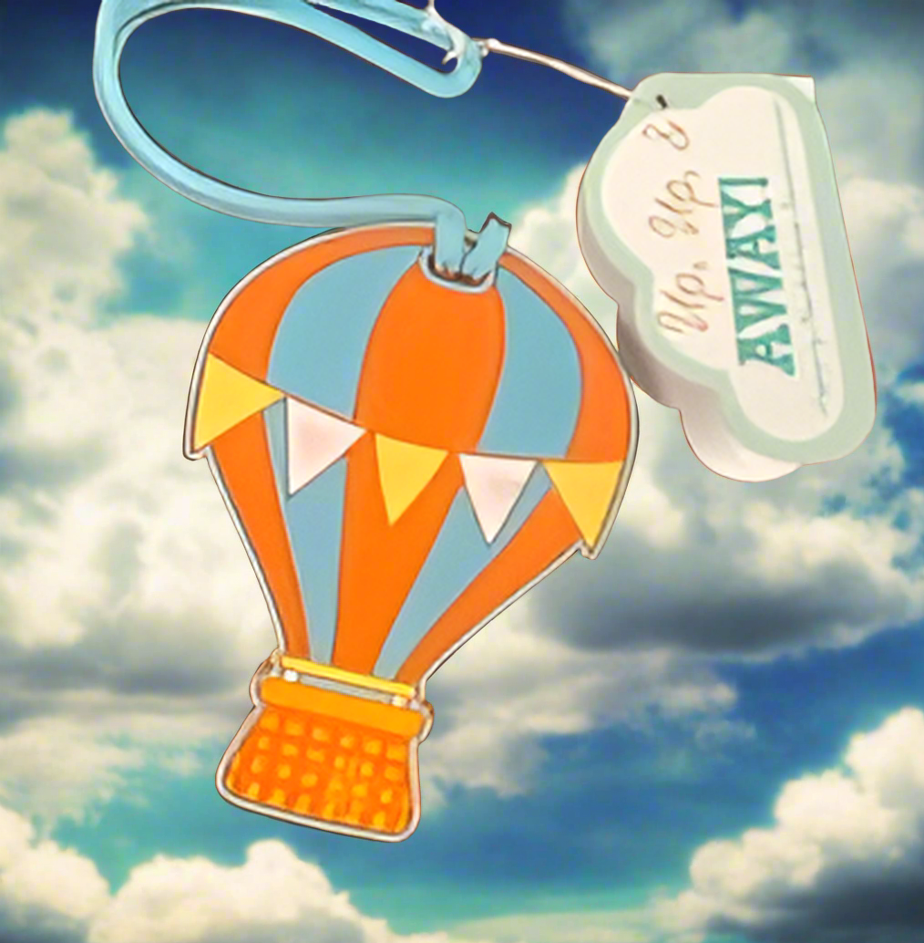 Hot Air Balloon 🎈 Mini Luggage Tag- $2.99