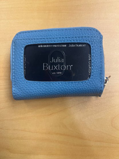 Julia Buxton RFID Vegan Leather Wizard Wallet