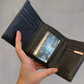 Final Sale- Osgoode Marley RFID Brushed ID Trifold Wallet- 1174