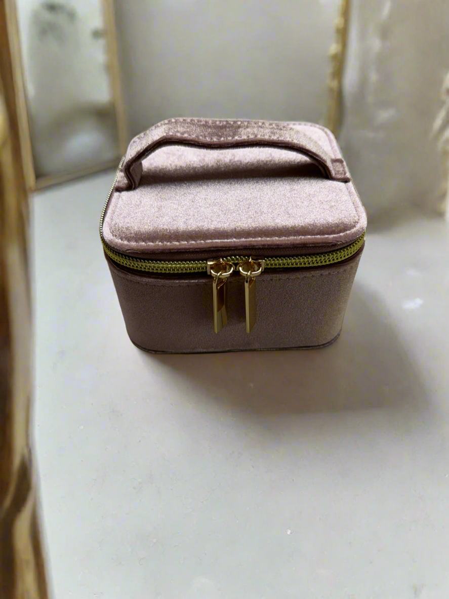 Velvet Jewelry Organizer Box- $25