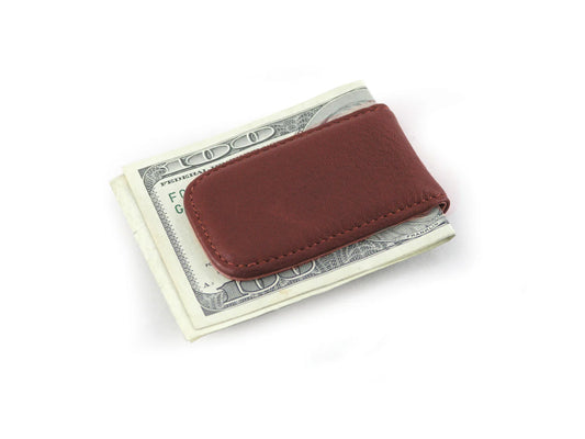 Osgoode Marley Long Magnetic Money Clip- 1555 Espresso