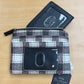 On Sale- Buxton-Plaid-RFID Wallet Vegan Leather