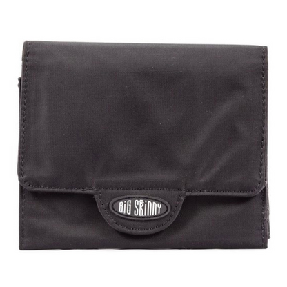 Big Skinny Trixie Trifold Clutch Wallet Black