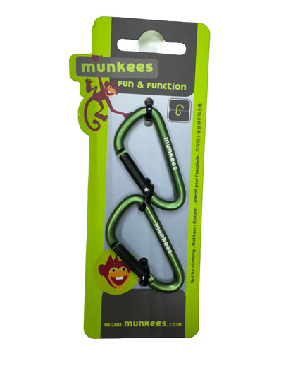AceCamp D Mini Carabiner 5 X 5 mm - 2 Pack- $8 Green