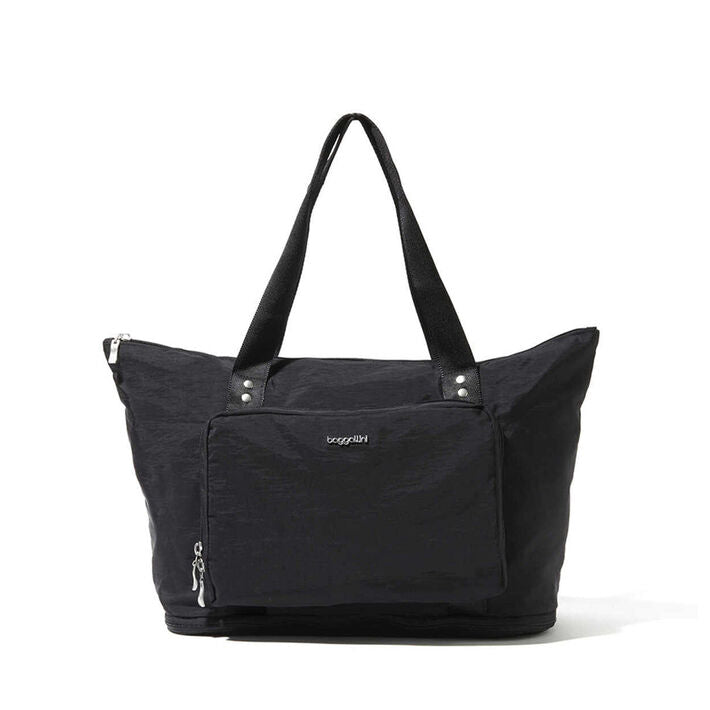 Baggallini Carryall Expandable Packable Tote w/ Trolley Sleeve