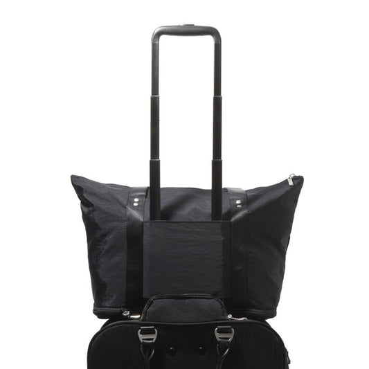 Baggallini Carryall Expandable Packable Tote w/ Trolley Sleeve
