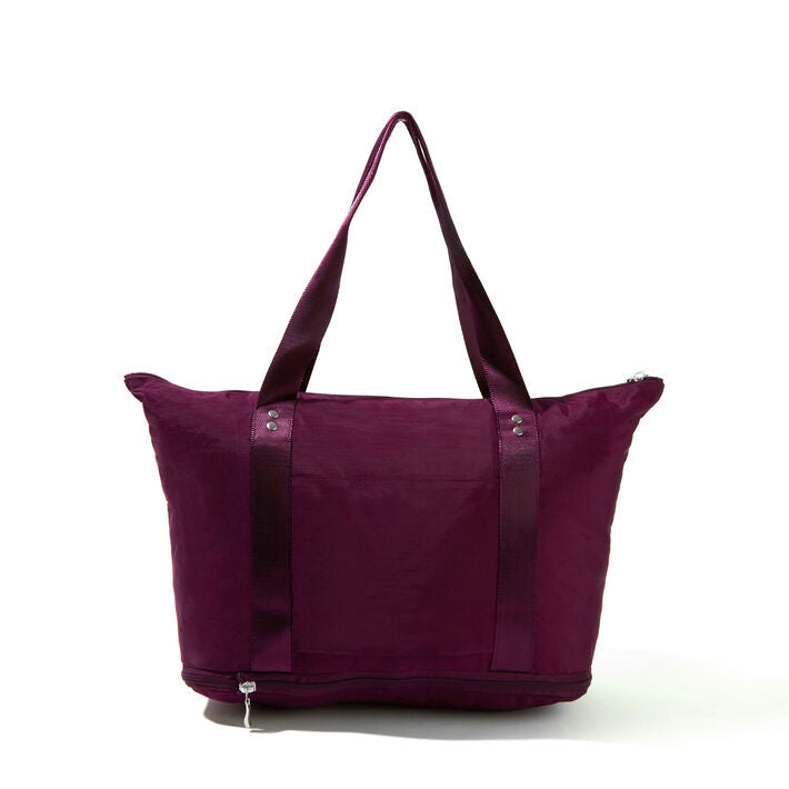 Baggallini Carryall Expandable Packable Tote w/ Trolley Sleeve