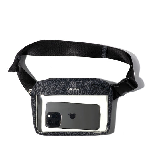 Baggallini Clear Stadium Belt Bag Sling
