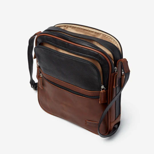 Osgoode Marley Leather RFID Calvin Crossbody Traveler - 4042