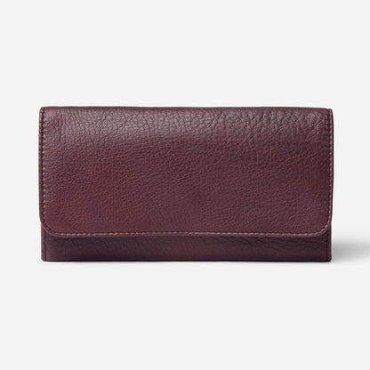 Osgoode Marley leather RFID Card Case Trifold Wallet- 1218/1326 Mulberry