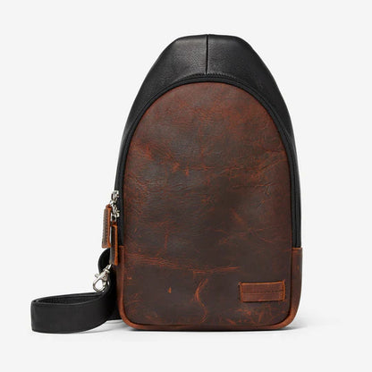 Osgoode Marley Leather Cyrus Sling Bag- 4047 Black