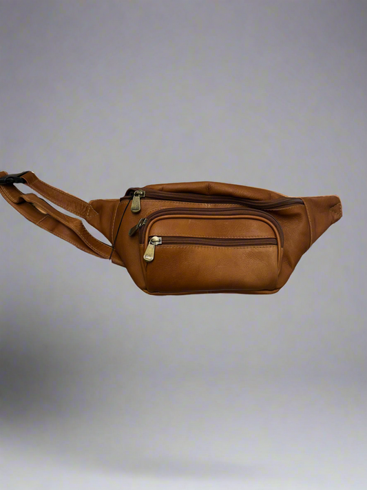 Daytrekr Leather Waist Pack Tan