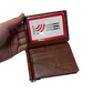 ili New York Leather Double Money Clip