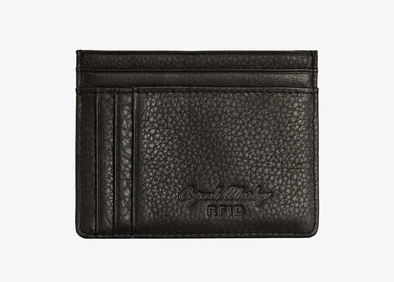 Osgoode Marley Leather RFID Front Pocket Card Wallet- 1258 Black
