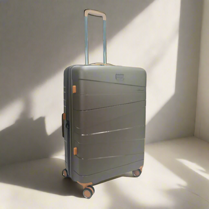 Lieber's Luggage® Legacy Expandable 31" Hardside Spinner (Free Monogram, USA Assembled) Mocha
