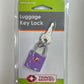 Smooth Trip TSA Compatible Key Lock- $5.99