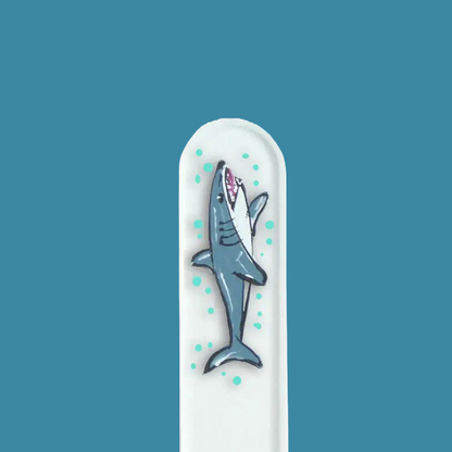 Czech Glass Nail File - Small- Hand Painted