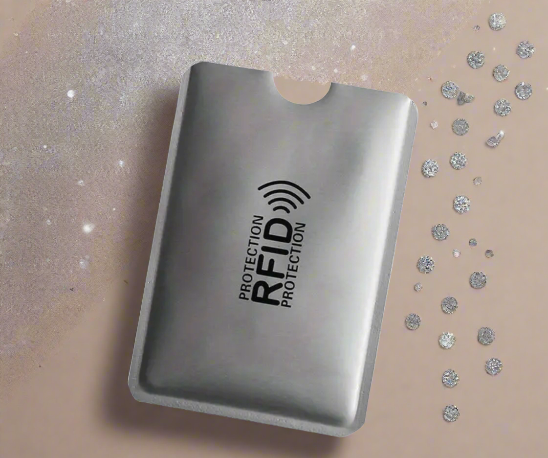 Paquete de 2 fundas para tarjetas de crédito con bloqueo RFID, colores surtidos