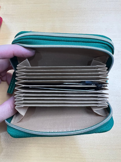 Julia Buxton RFID Vegan Leather Wizard Wallet
