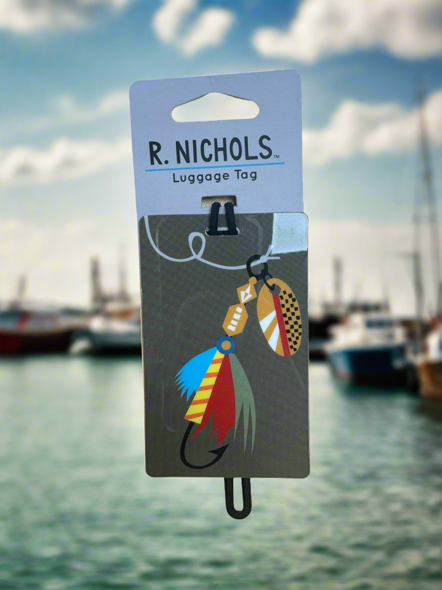 R. NICHOLS Placard Luggage Tag-$5