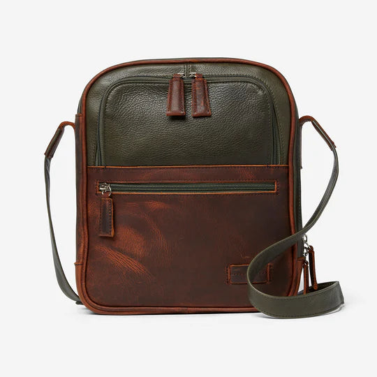 Osgoode Marley Leather RFID Calvin Crossbody Traveler - 4042