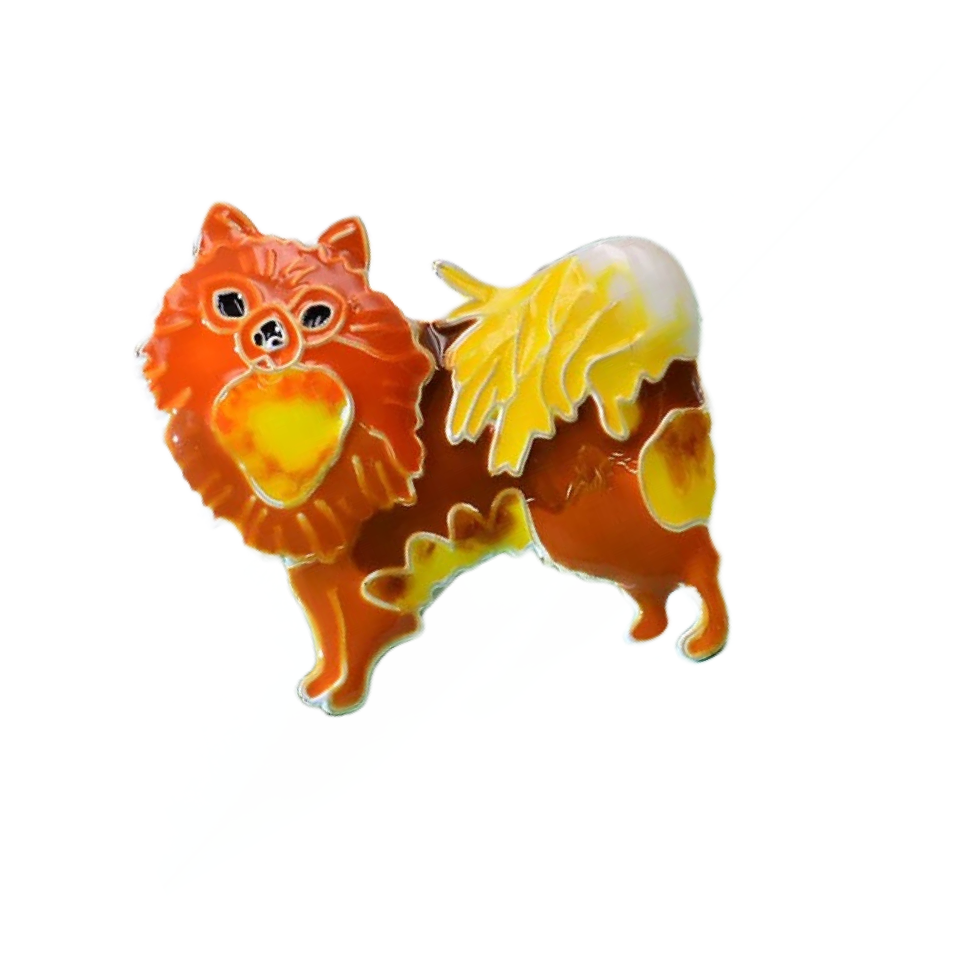 Brooch- Pomeranian- $1.99