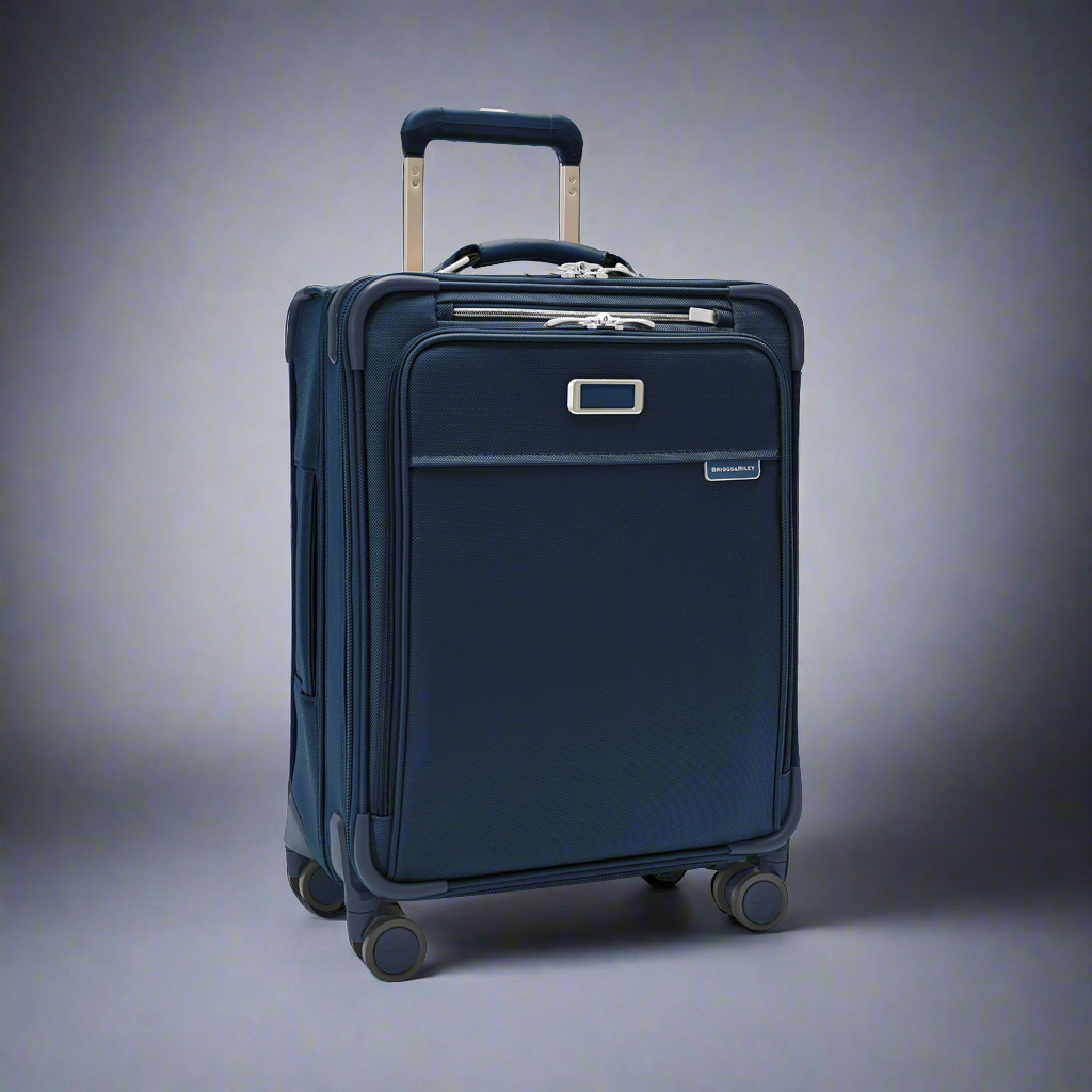 Briggs & Riley Baseline 21" Global Softside Carry-On Spinner with Suiter- BLU121CXSPW