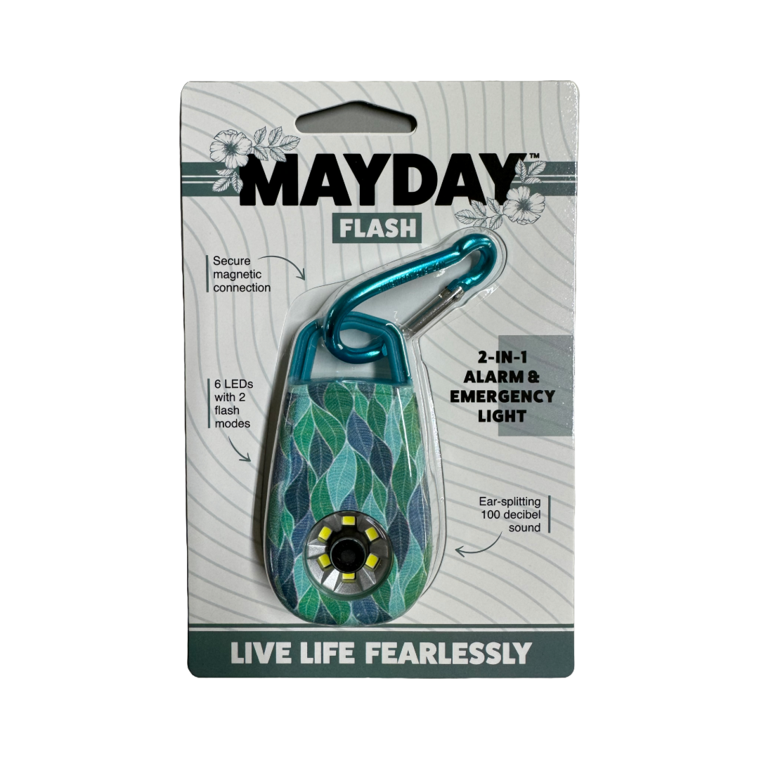 Mayday Ultra Flash 2-in-1 Alarm & Emergency Light With Carabiner Clip