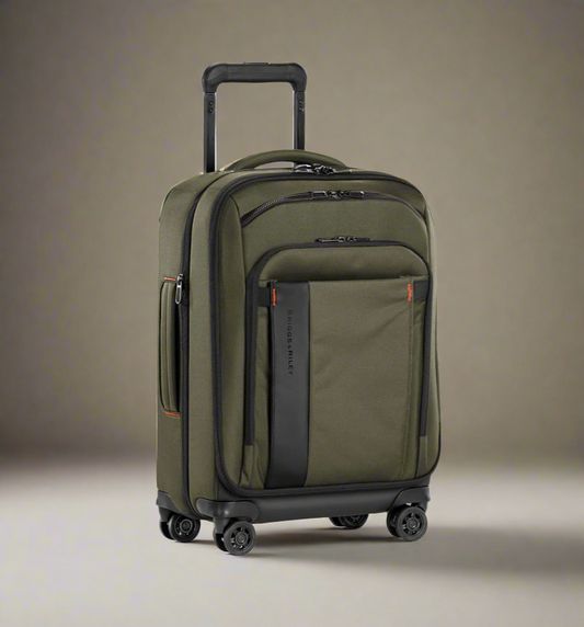 Briggs & Riley ZDX 21” International Carry-On Spinner- ZXU121SPX Black
